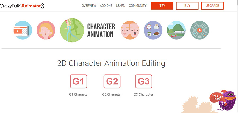 CrazyTalk Animator 2 What's New - 2D Animation Software & Cartoon Maker