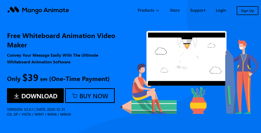 Mango Animate Whiteboard Animation Maker