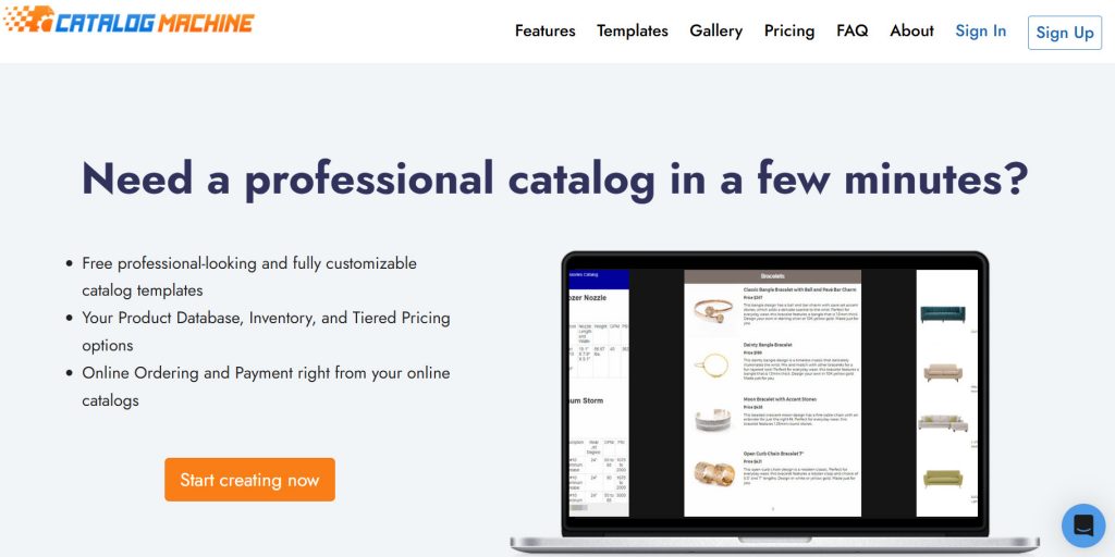 electronic catalog